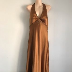 Silk gown